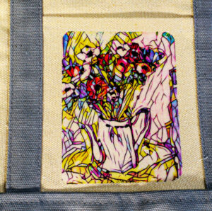 ダイソーの200円トートバックにイラストをプリント