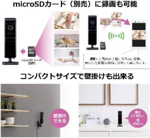 もう安心、いつでも、どこでも家の中を見る。